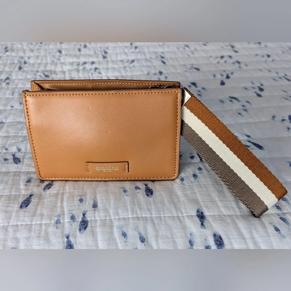 Spartina Brown Wristlet, NWOT